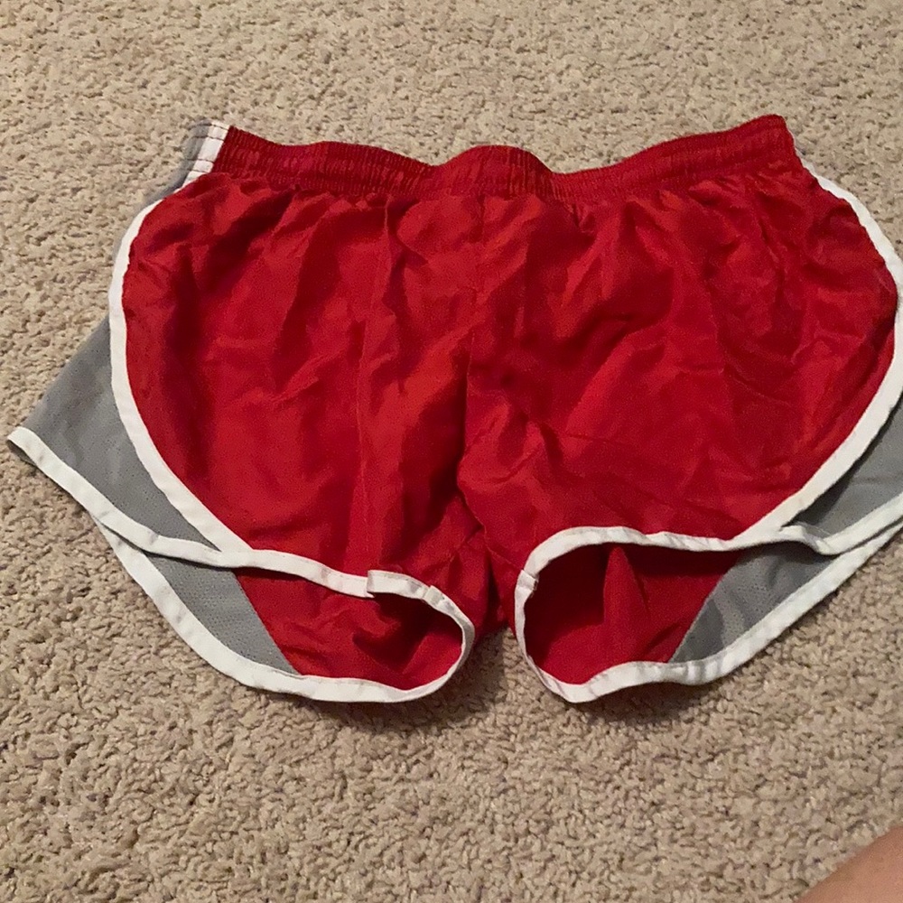 red running shorts size small